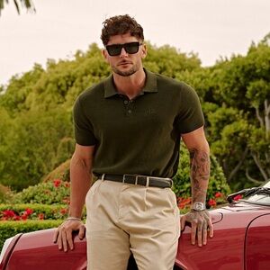 YOUNGLA KNITTED DRESSY POLOS